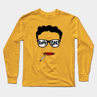 Buddy Holly Rave On Long Sleeve T-Shirt